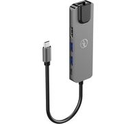 ¿ Hub Adaptateur Usb-C 5 En 1 100W ¿ Hdmi, Port Usb-C, 2 Ports Usb 3.0, Ethernet ¿ Débit Internet Rapide 10/100/1000 Mb/S Et Hdmi 4K ¿ Compatible Windows Et Macos[Z874]