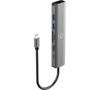 ¿ Hub Adaptateur Usb-C 7 En 1 100W ¿ Port Hdmi, 1 Port Usb-C, 2 Ports Usb 3.0, Ethernet, Lecteur De Carte Sd Et Micro Sd ¿ Transfert De Donnée Rapide Et Hdmi 4K ¿ Pour Macos Et Windows[Z647]