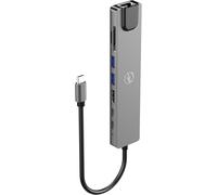 ¿ Hub Adaptateur Usb-C 8 En 1 100W ¿ Hdmi, 2 Ports Usb-C, 2 Ports Usb 3.0, Ethernet, Lecteur De Carte Sd Et Micro Sd ¿ Débit Internet Rapide 10/100/1000 Mb/S Et Hdmi 4K[Z567]