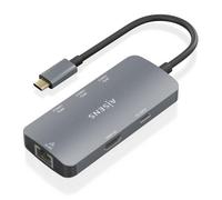 HUB AISENS USB-C DOCK 6 EN 1 USB-C A 1XHDMI 1XRJ45 3XUSB-A USB-C PD 15CM