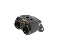 Hub allume-cigare Tellur avec 2 prises, 2 x USB + Type-C