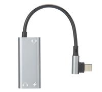 Hub audio multifonctionnel, adaptateur 2 en 1 prêt à l'emploi avec lecture audio haute fidélité pour une expérience de divertissement fluide,