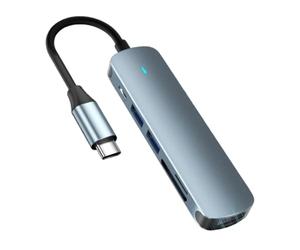 HUB C Expander Hub - Adaptateur de de données Multifonctionnel pour Les Ordinateurs Conception compacte | Préparation de la présentation Utilisation de l'entreprise Home