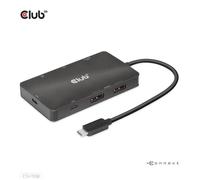 HUB & CONCENTRATEUR - CLUB 3D - CSV-1598 - USB 3.2 Gen 2 Type-C - Noir - Certification ROHS, FCC, CE