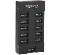 HUB & CONCENTRATEUR - DELOCK - 64128 - 10 ports - USB - Noir