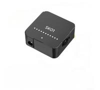 Hub contrôleur de ventilateur 12 V CC avec répartiteur à 4 broches pour jusqu'à 6 ventilateurs, bouton de vitesse manuel (0 à 100 %), indicateurs de tension LED, prise en charge d'alimentation 60 W