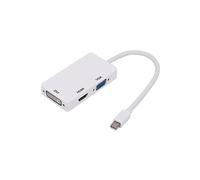 HUB Convertisseur Mini DisplayPort Thunderbolt vers VGA/ HDMI / DVI Câble adaptateu pour Lenovo ThinkPad X1 Carbon, X230 / 240s L430 / 440, L530 /