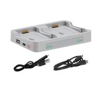 Hub De Chargement Bidirectionnel, Compatible avec Les Accessoires DJI Flip | Charge complète de 70 minutes, fonction Power Bank, entrée USB-C, allocation intelligente de l'alimentation