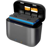 Hub De Chargeur De Batterie Rapide Pour Insta360 X3, Station De Stockage De De Batterie Portable Rapide À Double Canal, Hub De Chargeur X3 Uniquement, Avec Câble De[Z939]