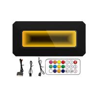 Hub de contrôleur Argb - Splitter de l'éclairage d'ordinateur, adaptateur de ventilateur, synchronisation de cas | Boîte de distribution LED à 8 ports avec algorithme Smart Prism, Contrôle de la t