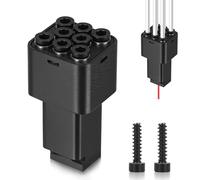 Hub de filament 8 couleurs pour imprimante 3D compatible avec Anycubic Kobra 3/ACE Pro Series - Répartiteur PTFE à faible friction contre le clogging