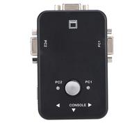 Hub de fonctions, commutateur KVM, commutation par bouton-poussoir, entrée/sortie VGA, clavier, souris et moniteur USB, gestion des périphériques