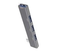 Hub de port USB - répartiteur USB, hub portable | Adaptateur, LOGO ALUMINUM ALUMINUM À 4 PORT 3.0 Notebook Multiless Wireless Splitter Dock d'extension de type C, Extender U