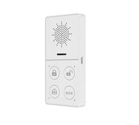 Hub de sécurité pour système d'alarme avec sirène haute 130 dB - Contrôleur hôte antivol compatible avec l'application Tuya Life - Contrôle vocal à distance