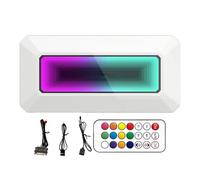 Hub de ventilateur de carte mère - Contrôleur répartiteur ARGB 8 ports, gestion intelligente de la température PWM, accessoire LED d'algorithme prisme, outil de modding PC, utilisation de bureau pour