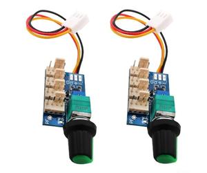 Hub de ventilateur PWM à 4 canaux pour applications de refroidissement PC, correspond au processeur standard et aux prises de ventilateur du châssis, circuit imprimé 36 mm x 23 mm, entrée