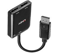 Lindy Hub DisplayPort 38430 – 2 ports DisplayPort 1.2 MST – Noir