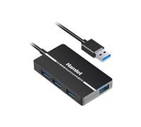 Hamlet Hub XHUB-04U3P – 4 ports – 5,0 Gbps – avec alimentation