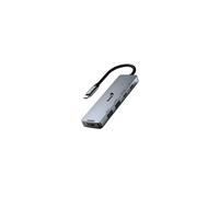 Hub Genius Uh-500 5 En 1 Usb Type C À Hdmi 2xusb 3.0 2xusb C