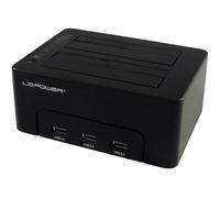 HUB - LC POWER - LC-DOCK-U3-HUB - USB 3.0 - 2.5/3.5 pouces - Noir