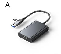 Hub Lecture 4-en-1 CFexpress A/B pour sd pour microsd Compact(CFeA) | Vitesse 10Gbps, USB 3.2 pour Gen 2, transfert fichiers lourds, vidéos 8K, montage rapide