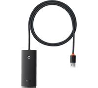 HUB Lite Series Adapter (USB-A to 4xUSB-A 3.0 5Gb/s) Black (WKQX030101)
