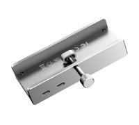 Hub MH5PMM avec pince, USB-C / USB-A, SD, TF, audio 3,5 mm - Argent