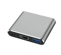 Hub MicroConnect USB-C vers USB 3.0, HDMI, USB-C, MC-HUBAV1