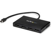 Hub Mst Mini Displayport À 4 Ports - 4K 30 Hz - Adaptateur Répartiteur De Transport Multi-Stream/Multi-Écrans/Vers Écrans Multiples Mini Dp Vers 3 Displayport 1.2 (Dp) (Mstmdp124Dp[VIT692874]