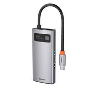 Hub multifonction 4 en 1 Metal Gleam USB-C vers USB-C Power Delivery HDMI USB