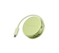 Hub Multiport 5-en-1 USB-C OntheGo HDMI 4K - USB-A - 2 USB-C - Carte SD - pour MacBook Neo - Vert