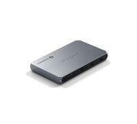 Satechi Thunderbolt 4 Slim Hub 5-En-1,Chargement USB-C 60W,Écran Simple 8K Ou Double 4K,4 Port Thunderbolt 4,USB 3.2 Gen 2 -Compa