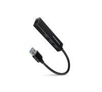 Hub Multiport USB 3.0 - AXAGON HMA-GL3A - 3 x USB-A - Gbit-LAN - microSD