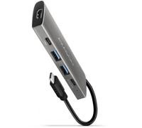 AXAGON HMC-5G21 Station d'accueil avec Fil USB 3.2 Gen 2 (3.1 Gen 2) Type-C Gris