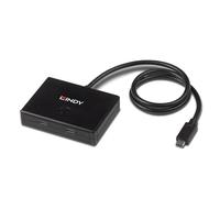 Hub Multiport USB-C® (USB 3.1) LINDY 43329 2 ports noir
