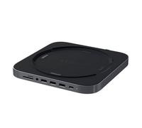 Hub multiports - Satechi - Mac Mini - 4 Ports - USB-C et USB - Fonction support et aération intégrée