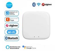 Hub passerelle Zigbee Tuya Smart Home WIFI Bluetooth sans fil multi-mode, application Smart Life, compatible avec Alexa Google Multi-mode Gateway