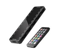 Hub répartiteur de ventilateur d'ordinateur 10 voies ARGB & PWMs Connecteurs Thermiques avec Hub de ventilateur ARGB à distance