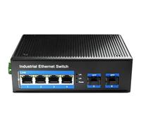 HUB Switch CUDY IG1004S2P Industrial PoE