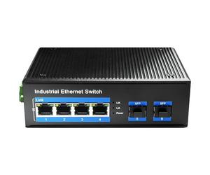HUB Switch CUDY IG1004S2P Industrial PoE