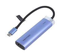 Hub TGESB USB 3.0 bleu Nombre de ports : 5 0,15 m ABS, aluminium VENTION