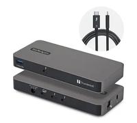 StarTech Hub Thunderbolt 5 à 4 Ports avec Thunderbolt Share KVM, 80/120 Gbps, Multi-Écrans 8K, PD 140W, USB-A 10 Gbps, TB4 et USB4, MacBook M4 Pro M4 Max M5