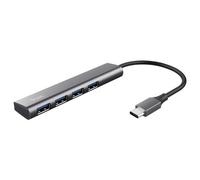 HUB Trust 24948 HALYX USB C Gris