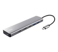 Trust Station d'accueil Dalyx 7-en-1 USB-C 3.2 – 2x HDMI, DP