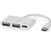 Hub USB | 1x USB-C™ | 1x USB-C™ / 2x USB 2.0 A Femelle | Port(s) 3 ports | Alimentation USB