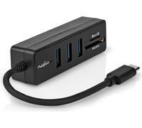Hub USB | 1x USB-C™ | 3x USB A hona | 5-Port(s) | USB 3.2 Gen 1 | USB ström | 5 Gbps | SD & MicroSD