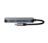Hub USB | 1x USB-c | 4X USB a Female | 4-Port Port(s) | USB 3.2 gen 1 | alimenté par Port USB | 5 g