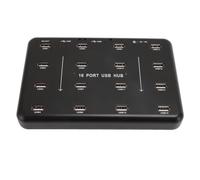 Hub USB 2.0-16 Ports USB - Duplicateur de Test de Disque Flash U - Répartiteur USB alimenté par Copieur - Plug and Play pour Lecteur de Cartes, Carte Mémoire, Disque Dur pour