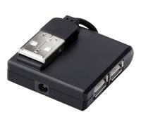 Hub USB 2.0 Digitus DA-70217 4 ports noir