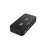 Hub USB 2.0 Hama 7 ports noir